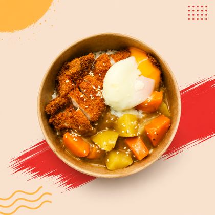 Curry Chicken Katsu Don